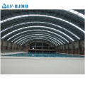 China Space Frame prefabrabante para la piscina Costo de construcción de techo